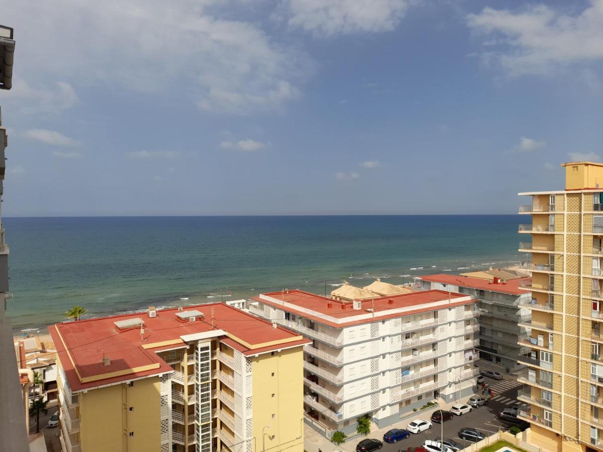 Apartamento Vistas Al Mar, 11 Planta, 50M Playa!! Miramar Eksteriør billede