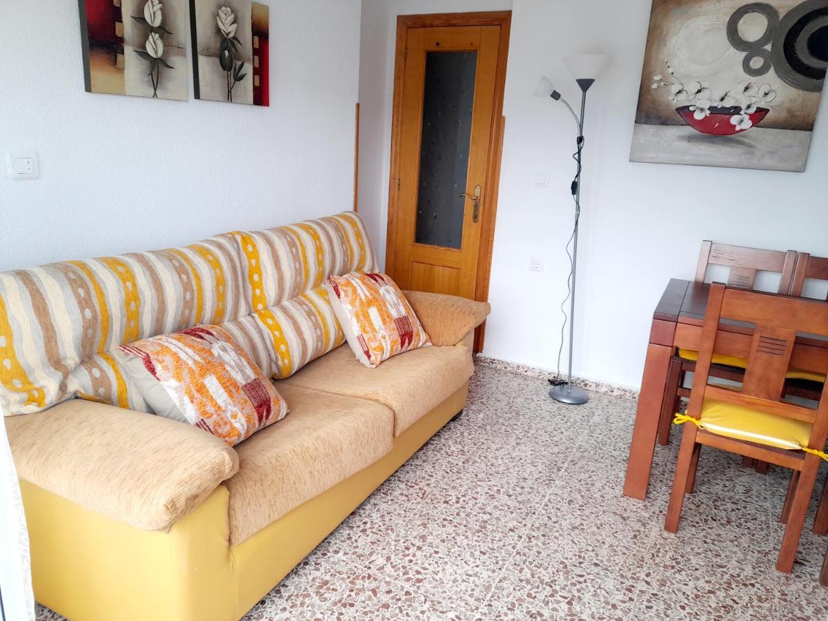 Apartamento Vistas Al Mar, 11 Planta, 50M Playa!! Miramar Eksteriør billede