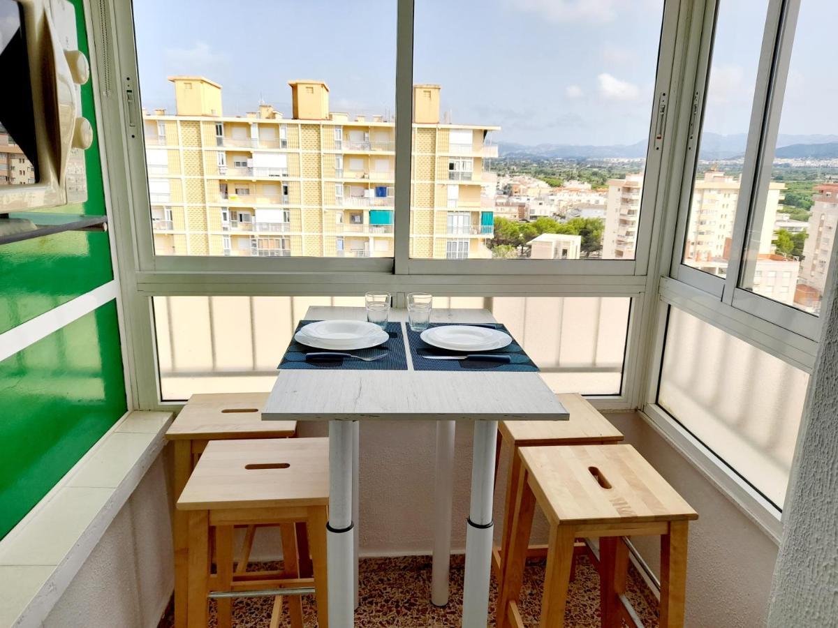 Apartamento Vistas Al Mar, 11 Planta, 50M Playa!! Miramar Eksteriør billede