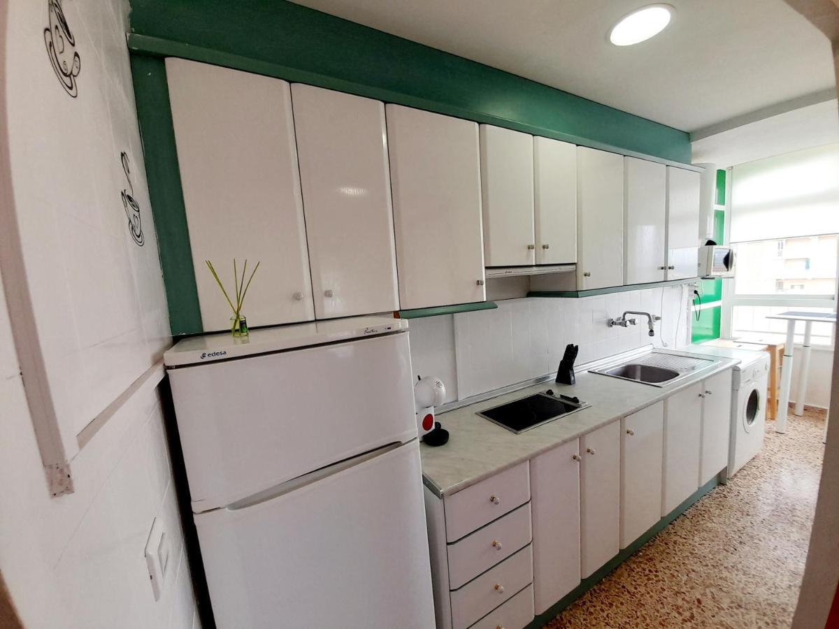 Apartamento Vistas Al Mar, 11 Planta, 50M Playa!! Miramar Eksteriør billede