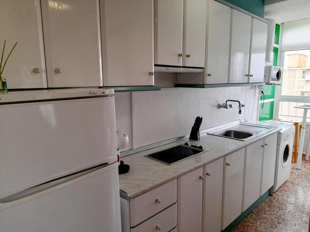 Apartamento Vistas Al Mar, 11 Planta, 50M Playa!! Miramar Eksteriør billede