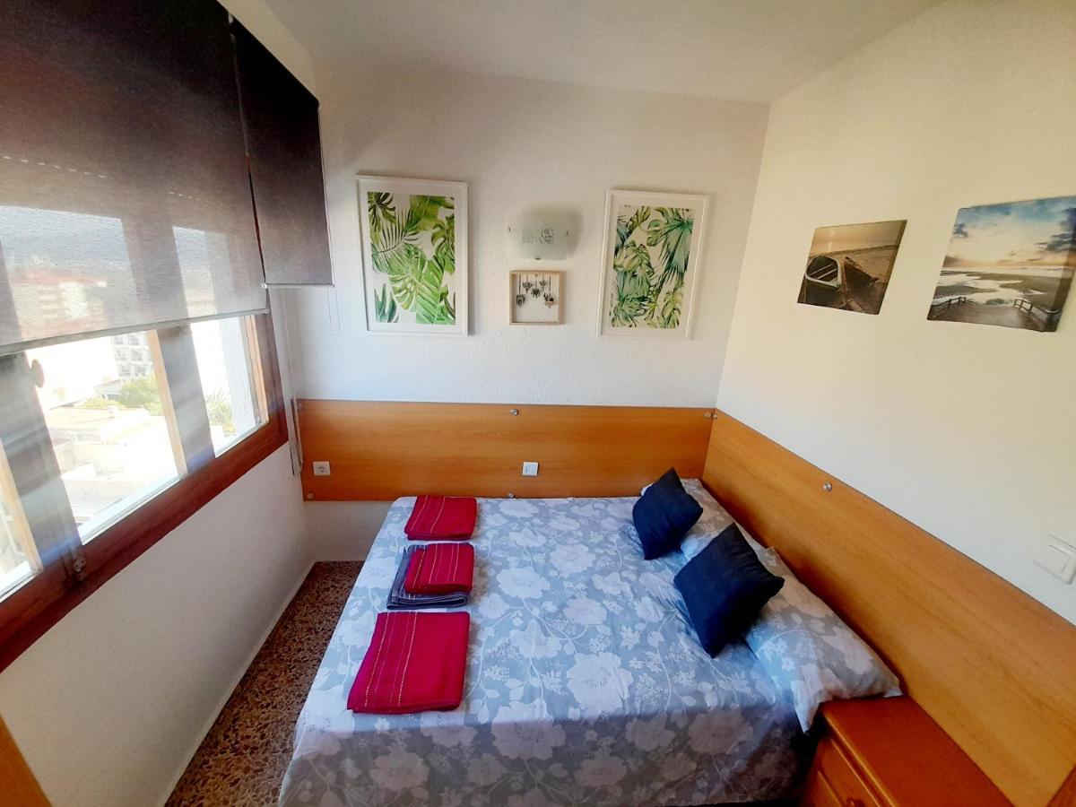 Apartamento Vistas Al Mar, 11 Planta, 50M Playa!! Miramar Eksteriør billede