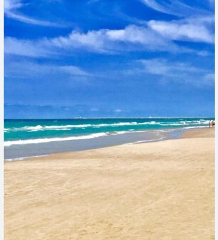 Apartamento Vistas Al Mar, 11 Planta, 50M Playa!! Miramar Eksteriør billede