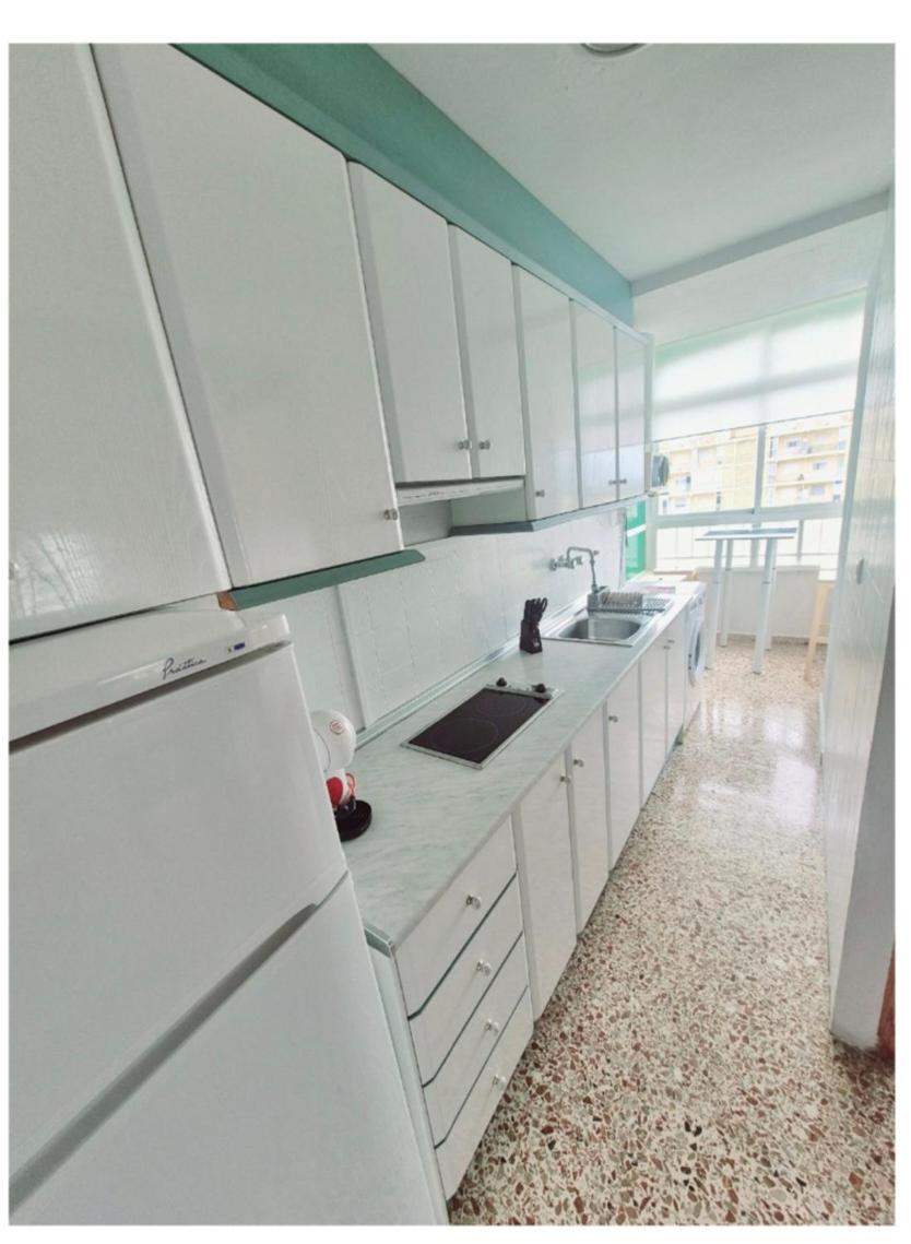 Apartamento Vistas Al Mar, 11 Planta, 50M Playa!! Miramar Eksteriør billede