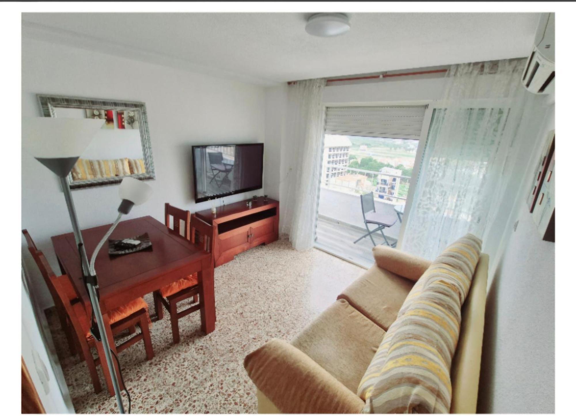 Apartamento Vistas Al Mar, 11 Planta, 50M Playa!! Miramar Eksteriør billede